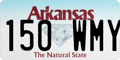 AR license plate 150WMY