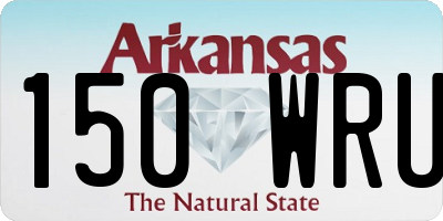 AR license plate 150WRU