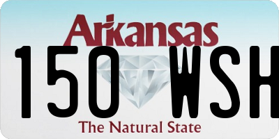 AR license plate 150WSH