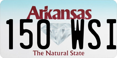 AR license plate 150WSI