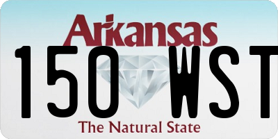 AR license plate 150WST
