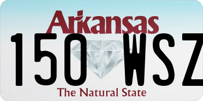AR license plate 150WSZ