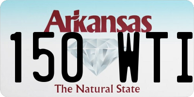 AR license plate 150WTI