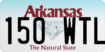 AR license plate 150WTL