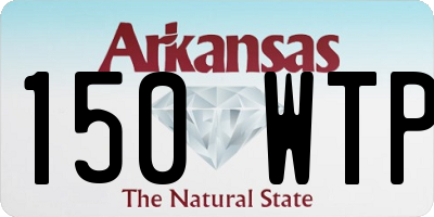 AR license plate 150WTP