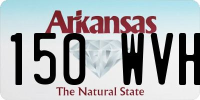AR license plate 150WVH