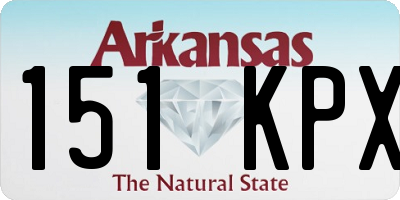 AR license plate 151KPX