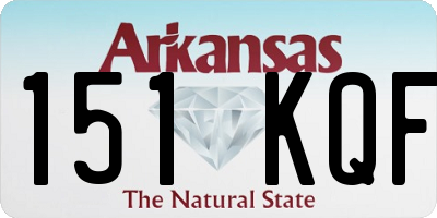 AR license plate 151KQF