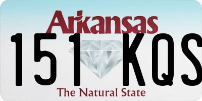 AR license plate 151KQS