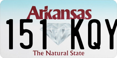 AR license plate 151KQY