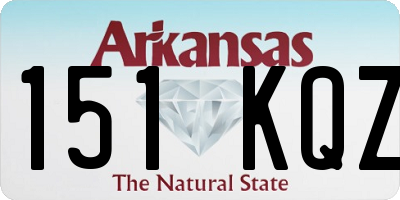 AR license plate 151KQZ
