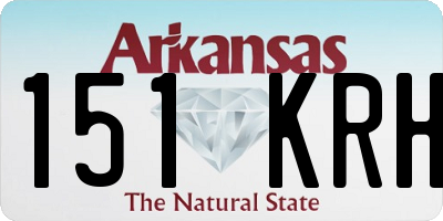 AR license plate 151KRH