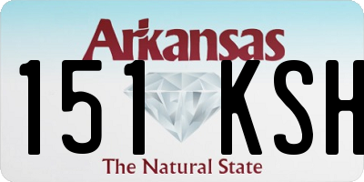 AR license plate 151KSH