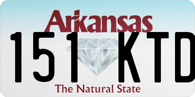 AR license plate 151KTD