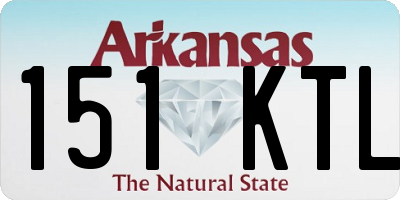 AR license plate 151KTL