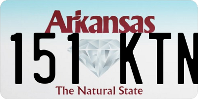 AR license plate 151KTN