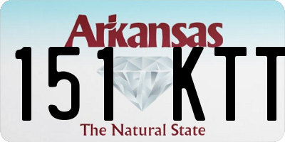 AR license plate 151KTT