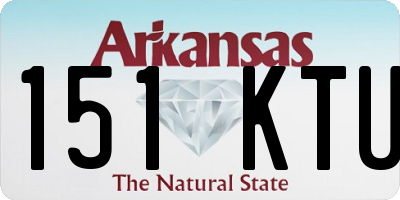 AR license plate 151KTU