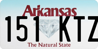AR license plate 151KTZ