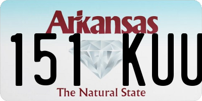 AR license plate 151KUU