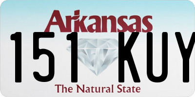 AR license plate 151KUY