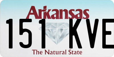 AR license plate 151KVE