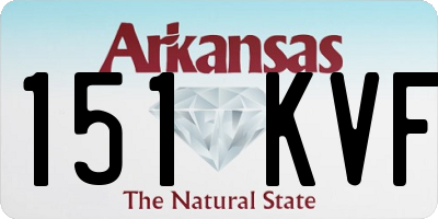 AR license plate 151KVF