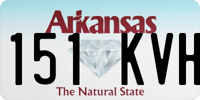 AR license plate 151KVH