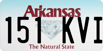 AR license plate 151KVI