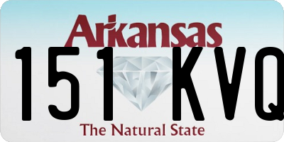AR license plate 151KVQ