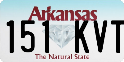 AR license plate 151KVT