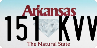 AR license plate 151KVV