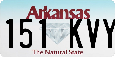 AR license plate 151KVY