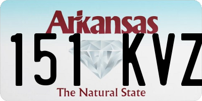 AR license plate 151KVZ