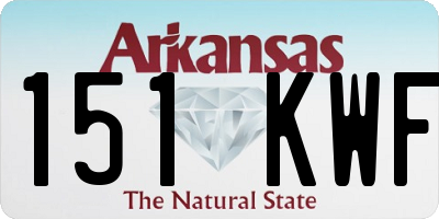 AR license plate 151KWF
