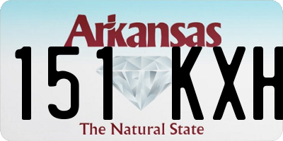 AR license plate 151KXH