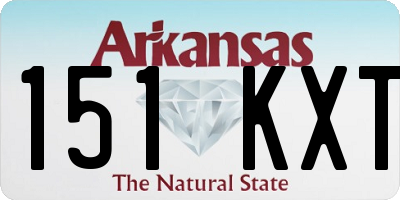 AR license plate 151KXT