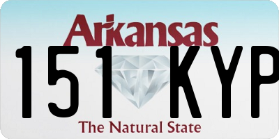 AR license plate 151KYP