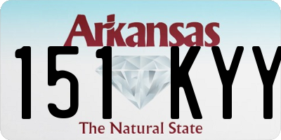 AR license plate 151KYY