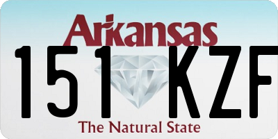 AR license plate 151KZF