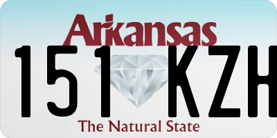 AR license plate 151KZH