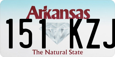 AR license plate 151KZJ