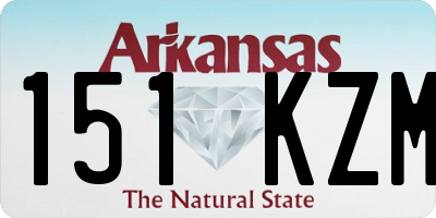 AR license plate 151KZM