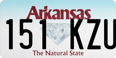 AR license plate 151KZU