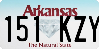 AR license plate 151KZY
