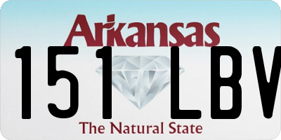 AR license plate 151LBV