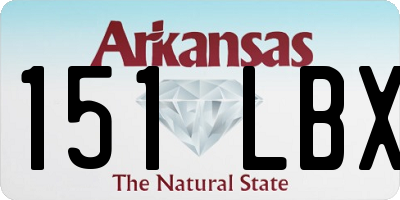 AR license plate 151LBX