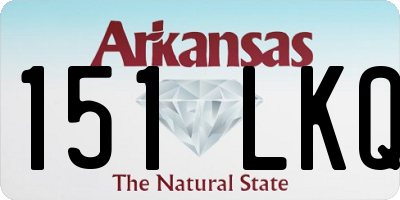 AR license plate 151LKQ