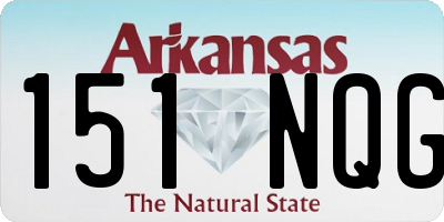 AR license plate 151NQG