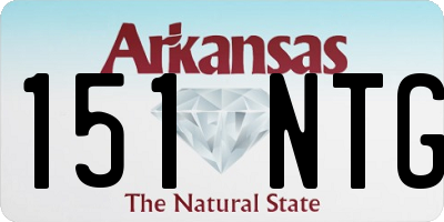 AR license plate 151NTG